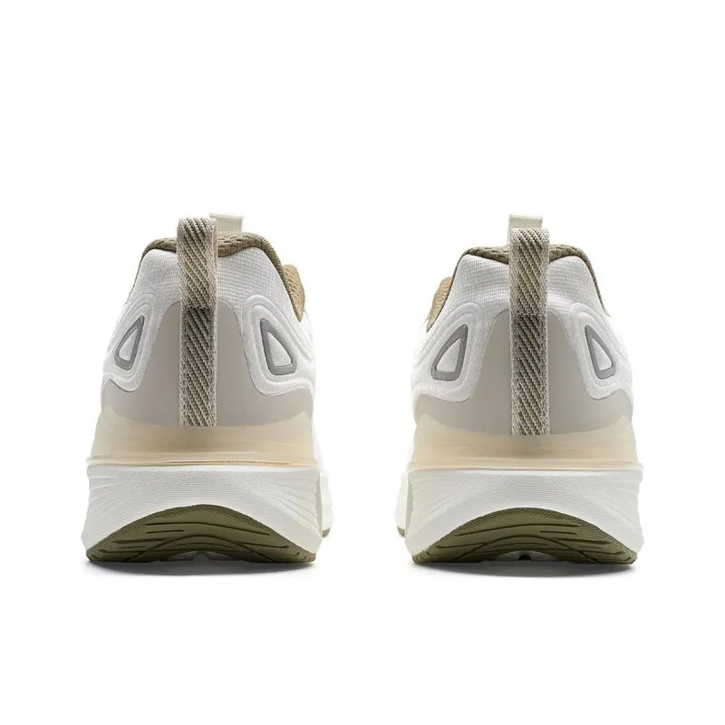 XTEP Breathable Lightweight Rebound Low Top Casual Running Shoes Women's Sail White-4