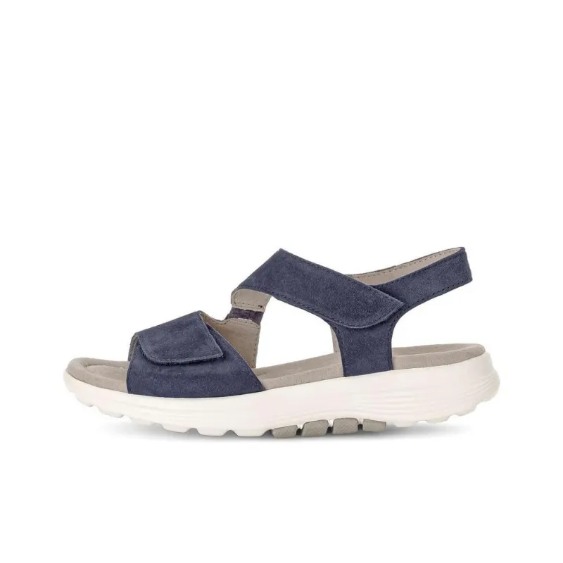 Gabor Rollingsoft Beach Sandals Women's Blue-0