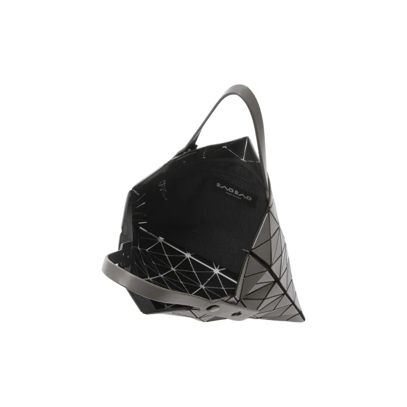 ISSEY MIYAKE Polyvinyl Chloride Resin Tote Bag Shopping Bag Shoulder Bag Handbag Women's Charcoal Gray-2
