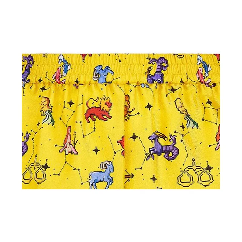 DIOR FW23 Casual Shorts Women's Yellow-2