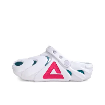 PEAK Clogs Men's White Red Green