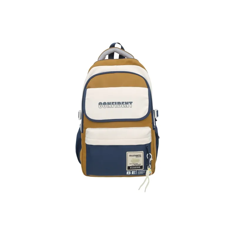 OURFUN Nylon Backpack Unisex Multicolor-3
