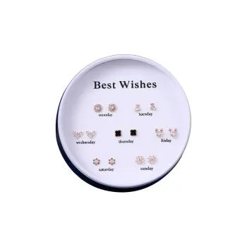 Beth Jewelry Alloy Stud Earrings Women's