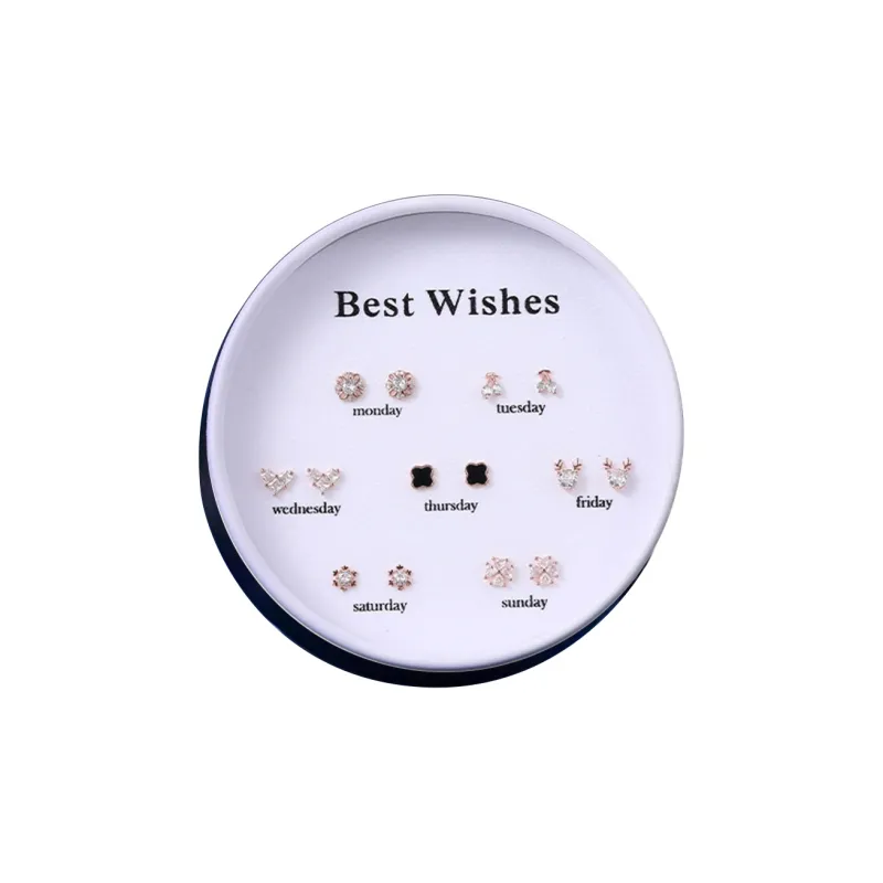 Beth Jewelry S925 Silver Stud Earrings Women's-0
