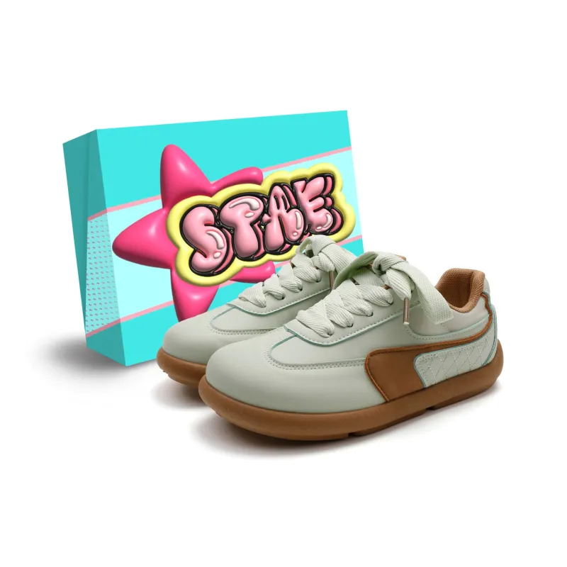 STAE Anti Slip Wear Resistant Low Top Skateboard Shoes Women's Box Included-0