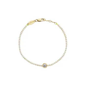 Redline Diamond, Pearl, 18K Gold Bracelets Women's Gold