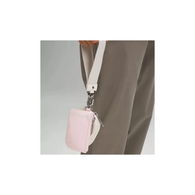 Lululemon Recycled Nylon Clutch Women's White Opal & Light Pink-3