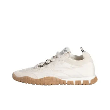 MIU MIU Low Top Casual Shoes Women's Ivory White