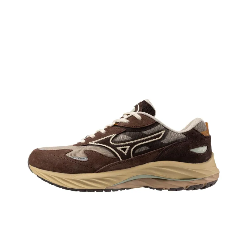Mizuno Wave Rider Β Lightweight Low Top Casual Shoes Men's Coffee-0