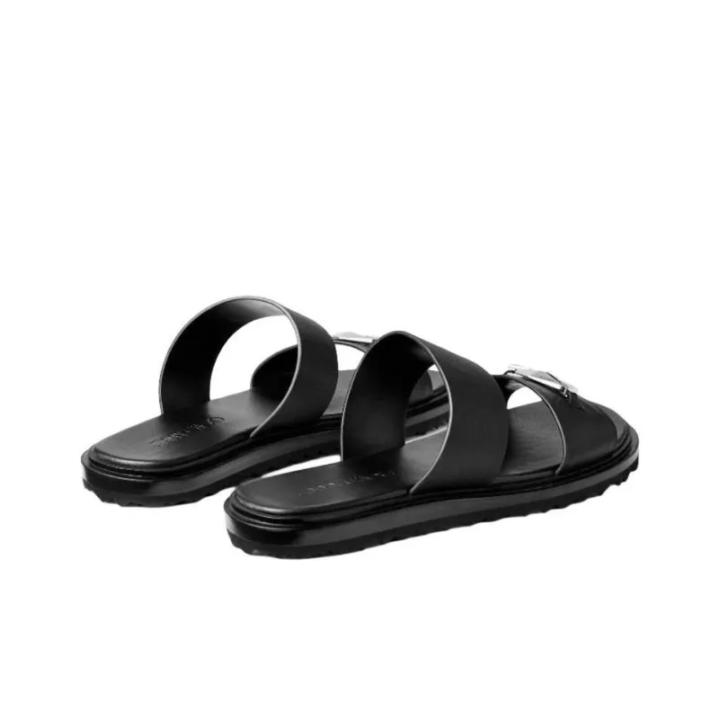 Jimmy Choo Slide Slippers Men's Black-3