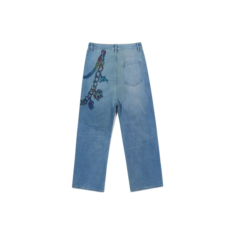 Guuka Jeans Unisex Blue-1