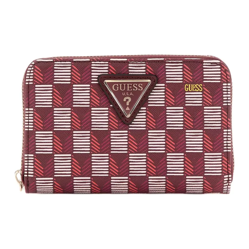 GUESS PU Polyurethane Wallet Mini Women's Red-0