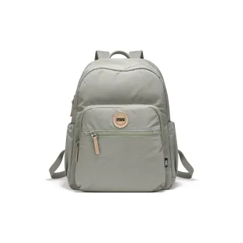 SEPTWOLVES Fabric Backpack Women's Gray Green