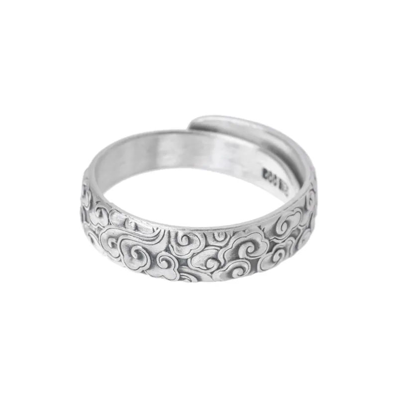 CHIC ZONE S999 Fine Silver Rings Women's-0