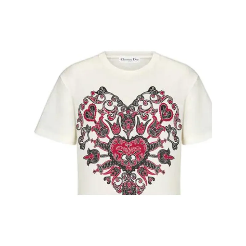 DIOR SS23 Regular T Shirt Women's Ecru-3