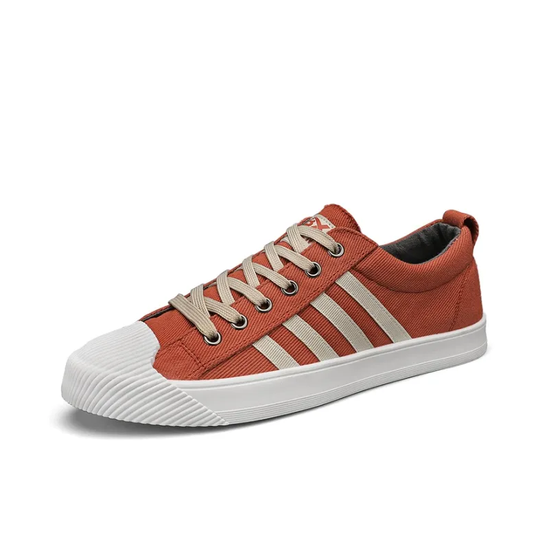 RENBEN Slip-Resistant Breathable Lightweight Low-Top Canvas Shoes Men's-1