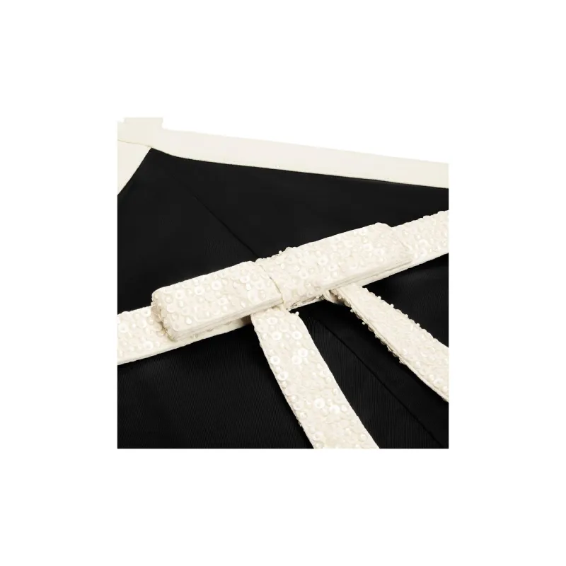 CELINE Column Dress In Satin lined Crepe-3