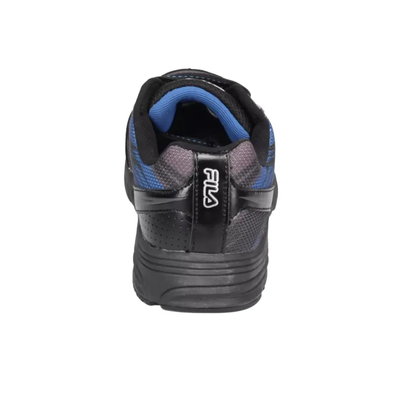 FILA Memory Meiera 2 Anti Slip Wear Resistant Low Top Casual Shoes Men's Gray Blue-2