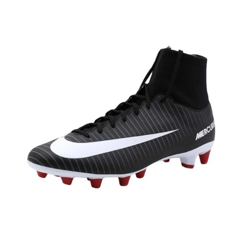Nike Anti Slip Wear Resistant Soccer Shoes Men's Black-2