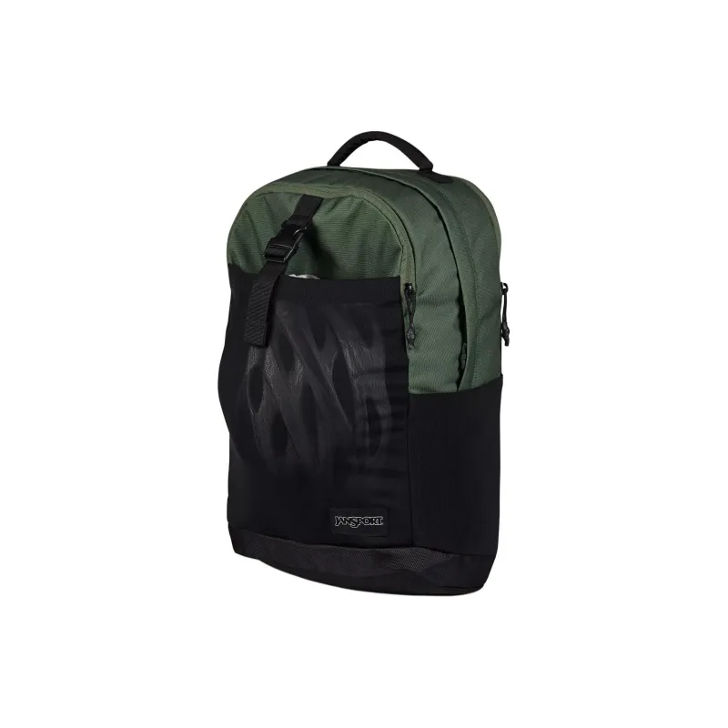 JanSport Polyester Backpack Men's Shipping Green-1