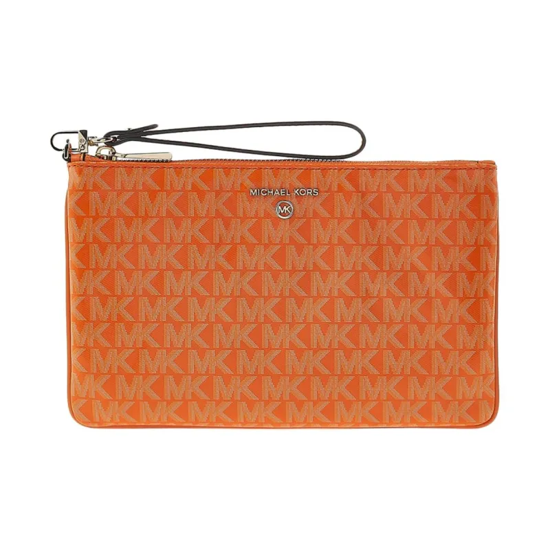 MICHAEL KORS Calfskin Clutch Women's Apricot-0
