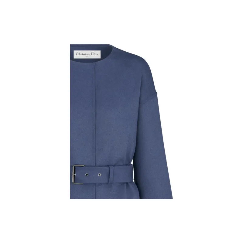 DIOR Coats Women's Blue-2