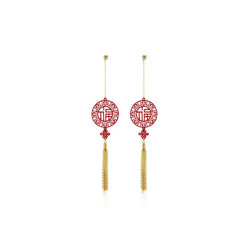 QLADY S925 Silver Stud Earrings Women's-0
