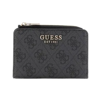 GUESS PU Polyurethane Wallet Small Size Women's Black