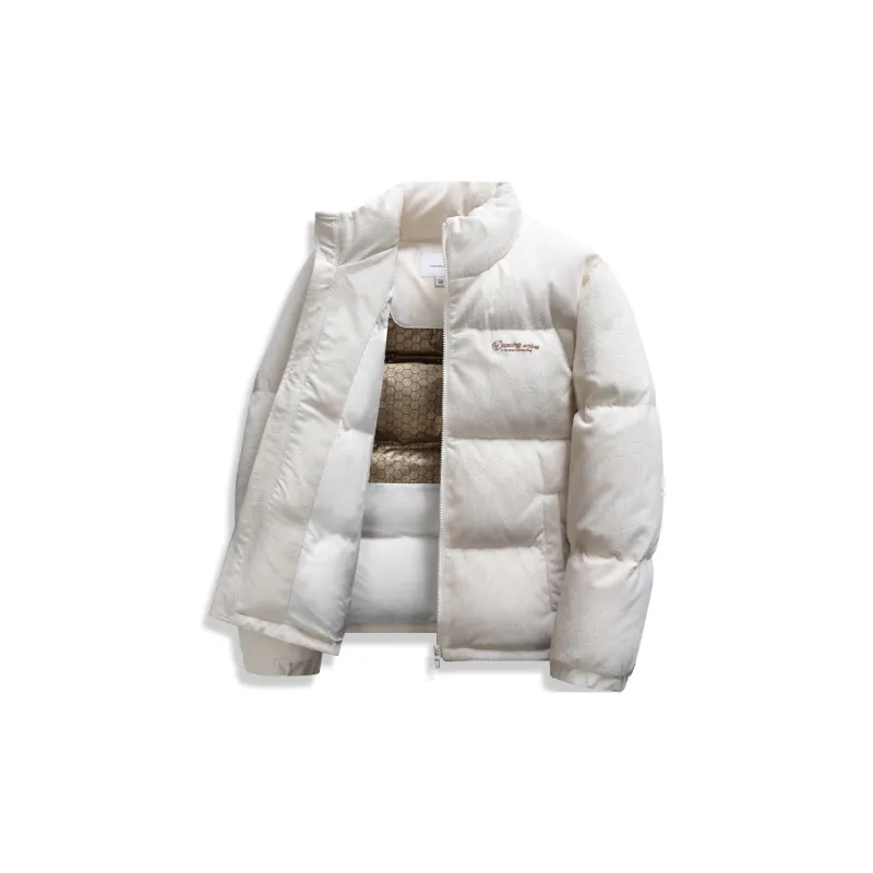 Dance With Wolves Down Jacket Men's White-0