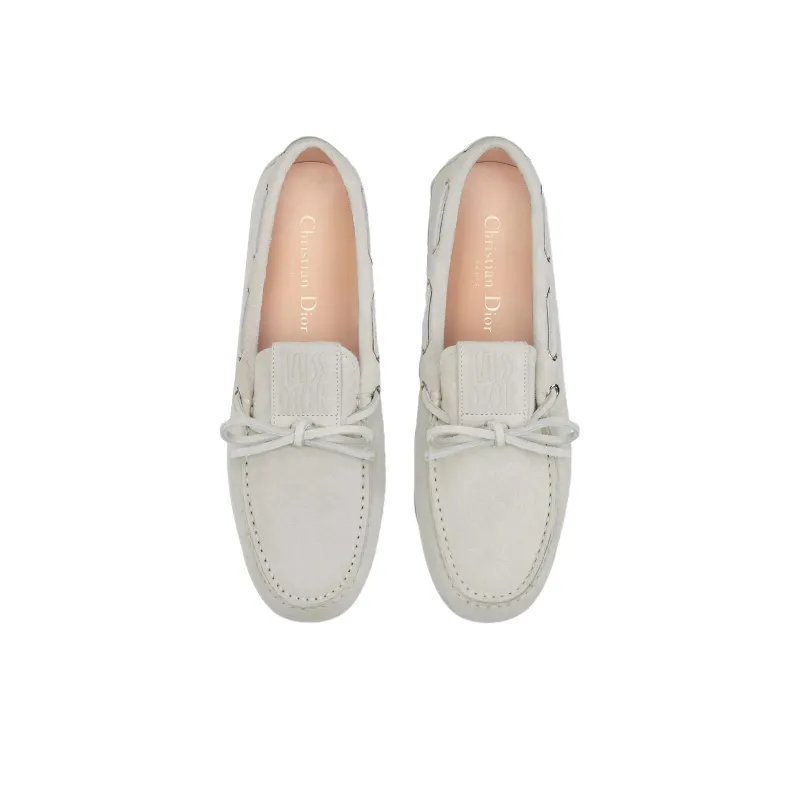 DIOR Miss Dior Loafers Women's Gray-3