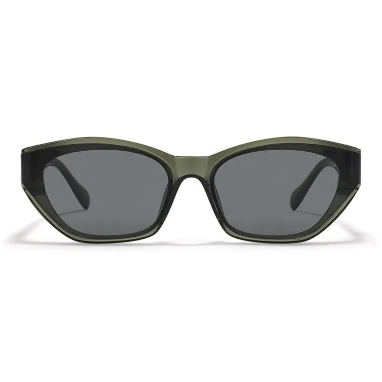 Sagawa Plate Frame TR/Memory Plastic Irregular Shape Sunglasses Unisex-11