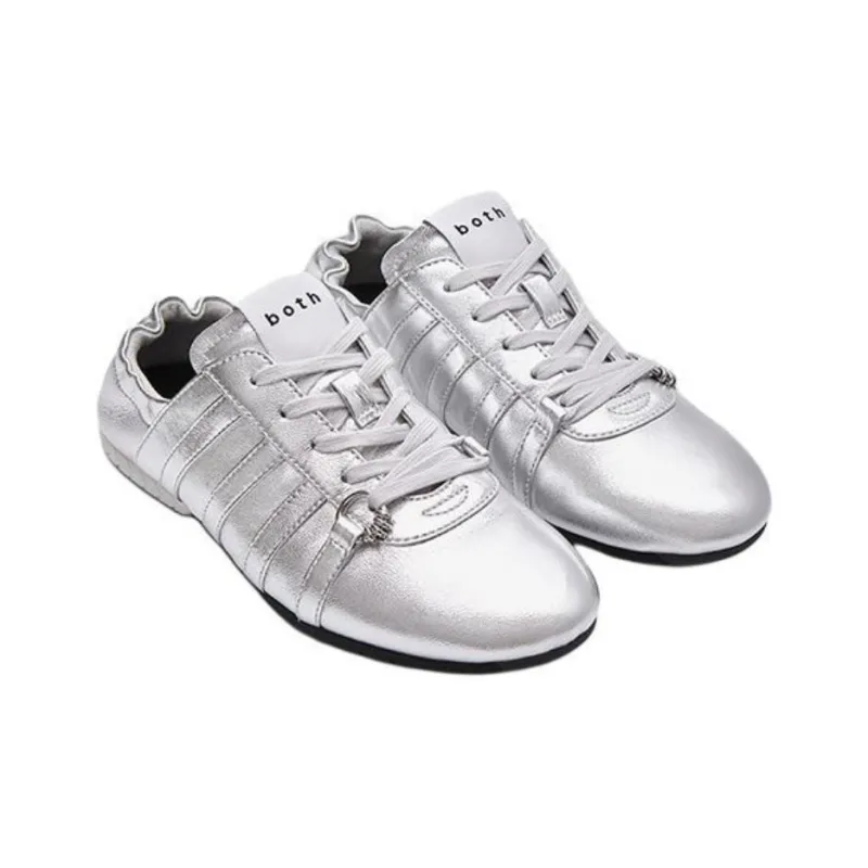 Both Tyres Low Top Casual Shoes Women's Silver-3