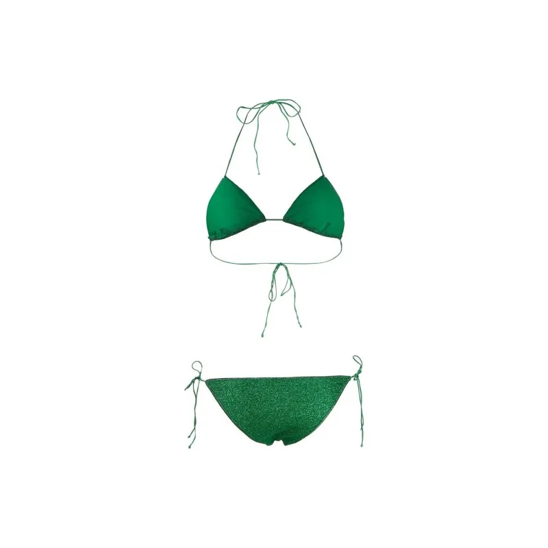 Oséree Lurex Halterneck Bikini-1