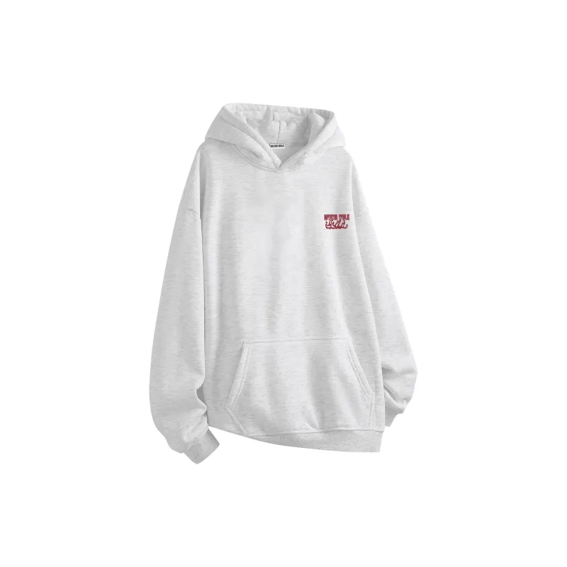 NEVER RULE Sweatshirt Unisex White-1
