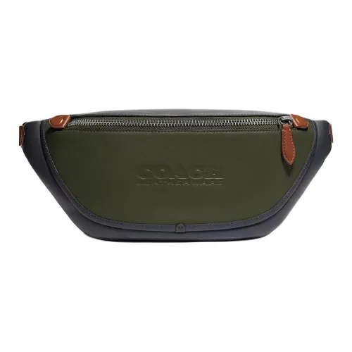 COACH League Fanny Pack Large Size Men's Green