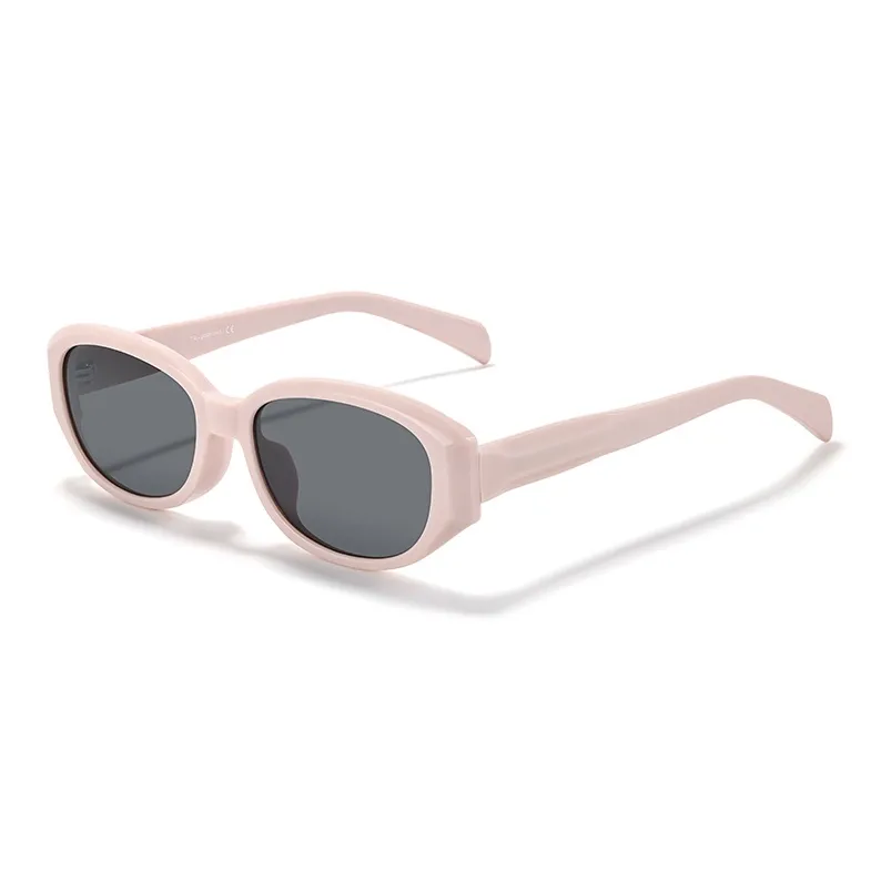 Sagawa TR/Memory Plastic Plate Frame Irregular Shape Sunglasses Unisex-8