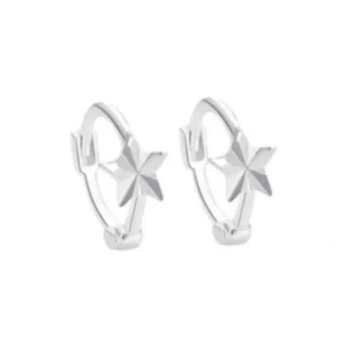 GUDUD S999 Fine Silver Earrings Unisex