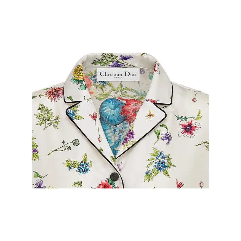 DIOR Quarterly New Products Shirts Women's White-2