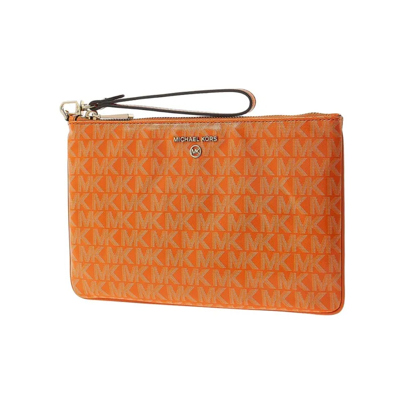 MICHAEL KORS Calfskin Clutch Women's Apricot-1