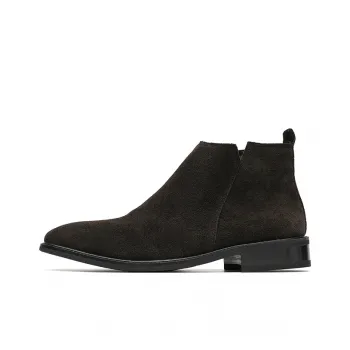 FULIBAOLUO Ankle Boots Men