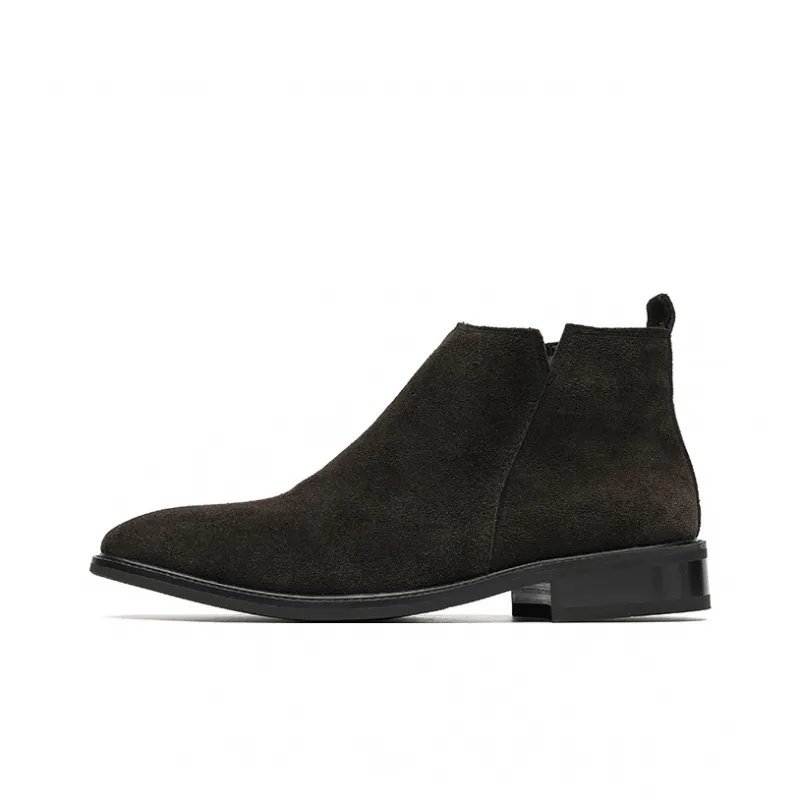 FULIBAOLUO Ankle Boots Men-5