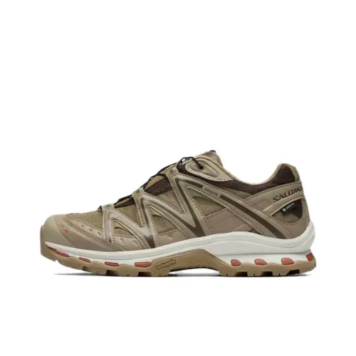 SALOMON XT Quest Wear Resistant Water Resistant Slip Resistant Low Top Outdoor Shoes Unisex Brown Gray