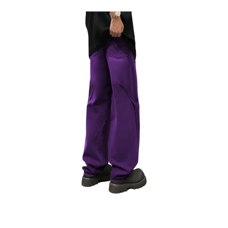 T-IRA Jeans Unisex Night Purple-2