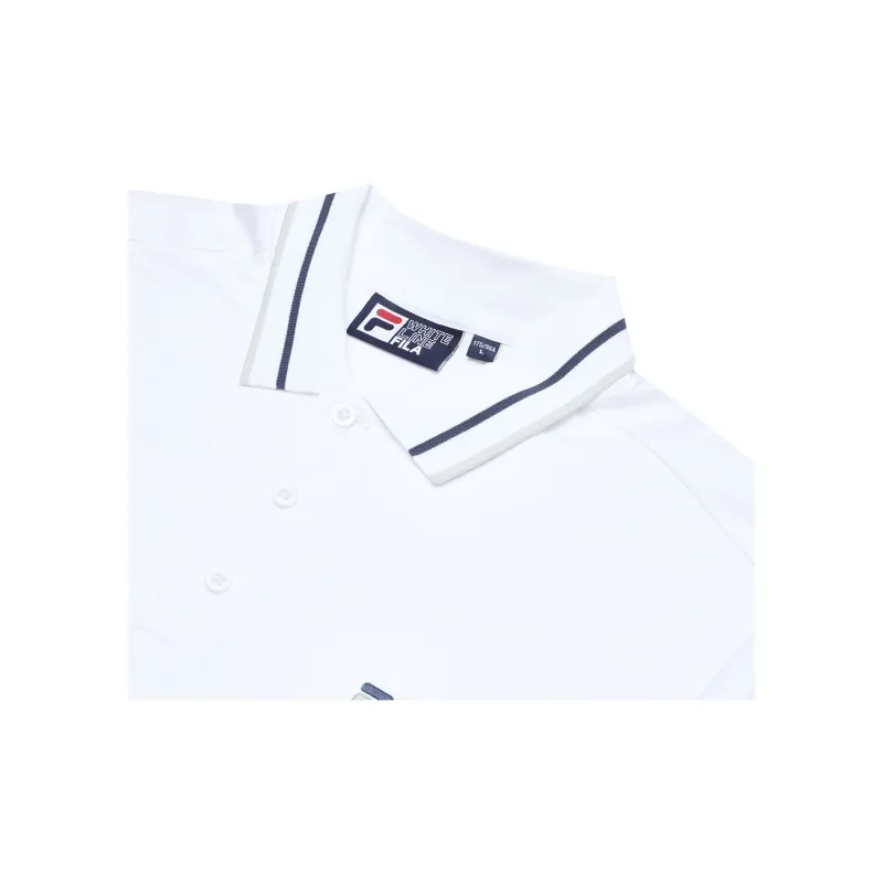 FILA Polo Shirts Men White-9