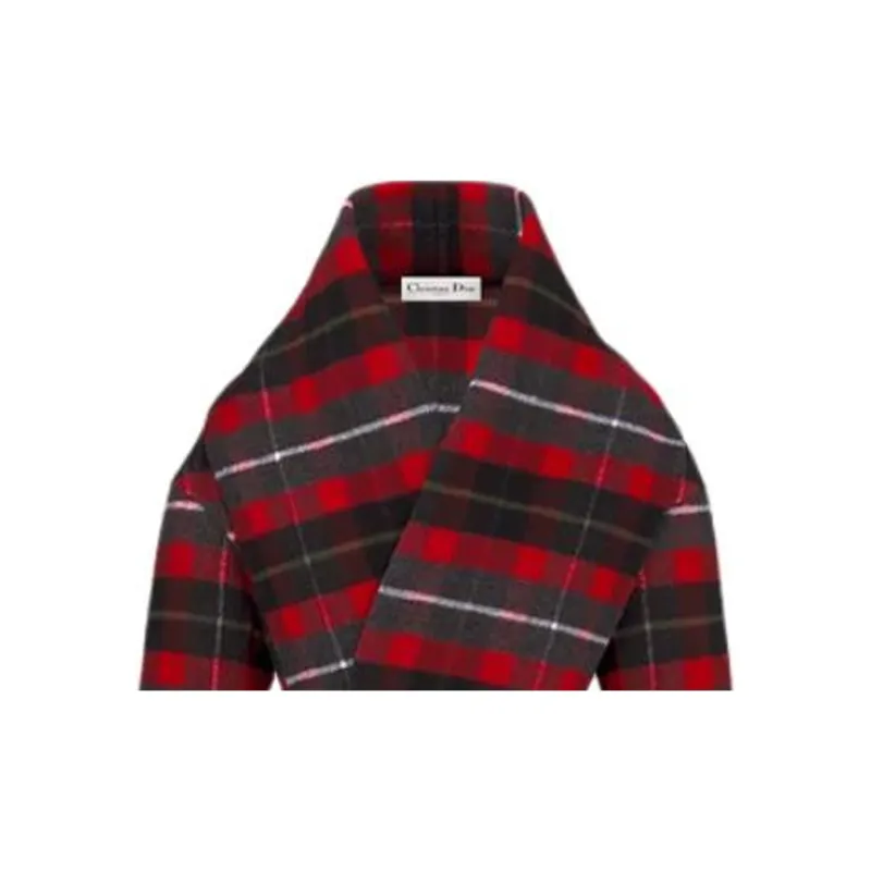DIOR Coats Women's Red-3