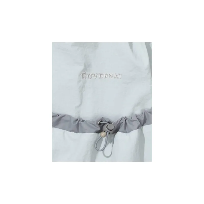 COVERNAT Nylon Backpack Regular Unisex Light Gray-4