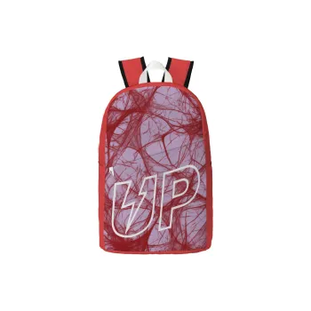 TURN UP Polyester Backpack Regular Unisex Red