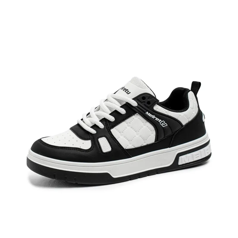 Meiretu Slip Resistant, Abrasion Resistant, Lightweight Low Top Skateboard Shoes Men's-1