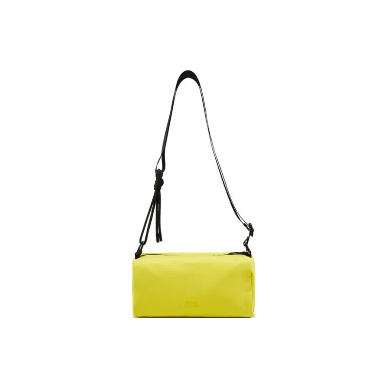 LiNing Sports Life Collection Polyamide Crossbody Bag, Shoulder Bag Unisex Green Beans Yellow-2