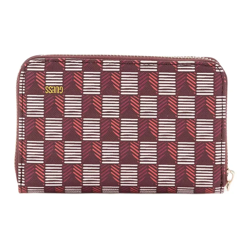 GUESS PU Polyurethane Wallet Mini Women's Red-1